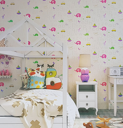 Обои в интерьере артикул 35015-3, Happy Child, Yien