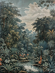 Фотообои в стиле живопись Factura GIUNGLA GIUNGLA