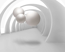 3D обои с рисунком тоннель Design Studio 3D 3D Абстракция ABS-040