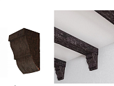 Артикул Консоль для бруса 120Х75, Консоль для архитектурного бруса, Cosca в текстуре, фото 1